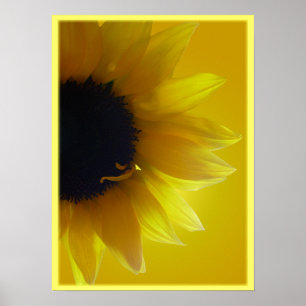 Poster Tournesol Art Imprimer Belle Fleur Art Imprimer