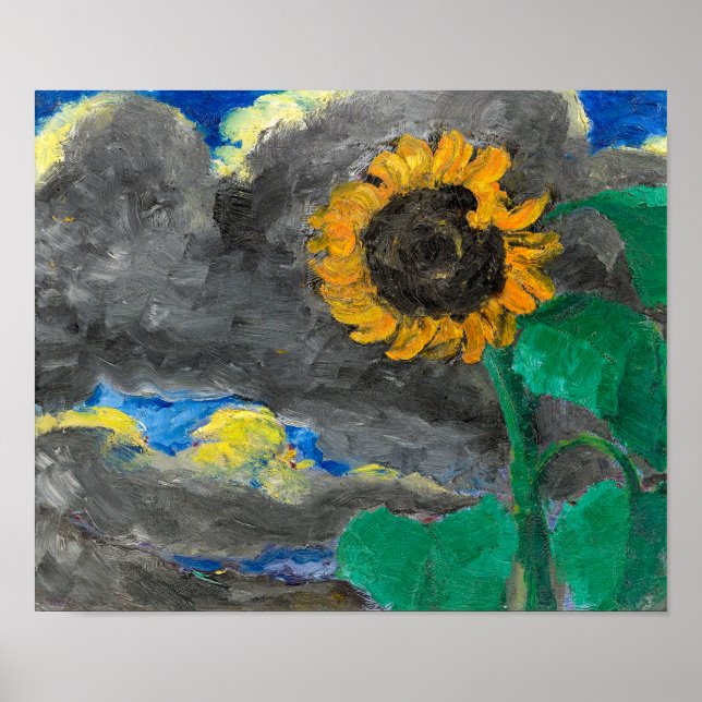 Poster Tournesol | Emil Nolde | (Devant)