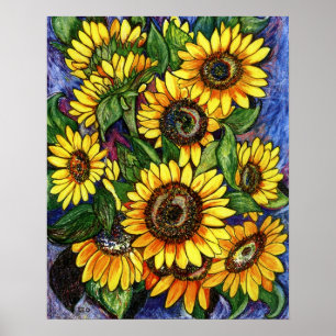 Poster Tournesols