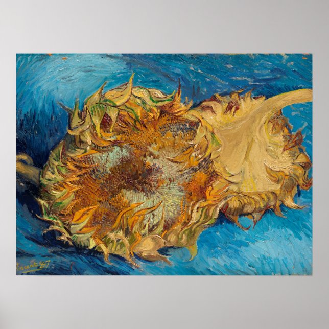 Poster Tournesols de Van Gogh Peinture Art (Devant)