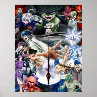 Poster Tous les caractères Anime