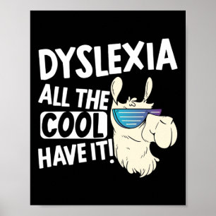 Poster Tous Les Enfants Cool Ont Il Dyslexie Sensibilisat
