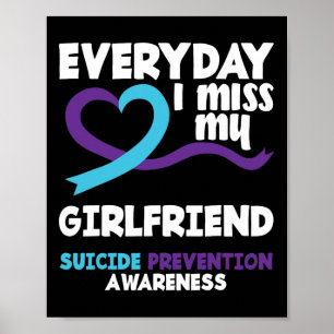 Poster Tous Les Jours, Ma Fille, La Prévention Du Suicide