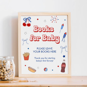 Poster Tous les livres American Girl pour Baby Shower pou