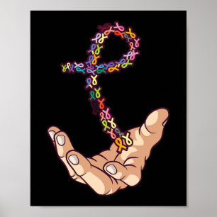 Poster Tous les rubans de la Journée de sensibilisation a