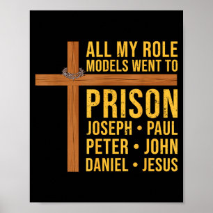Poster Tous mes modèles sont allés en prison Drôle de chr