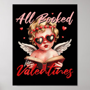 Poster Tous réservés pour la Saint-Valentin Cupidon Lecte