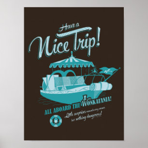 Poster Tout À Bord De La Wonkatania !