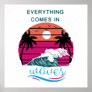 Poster Tout arrive par vagues