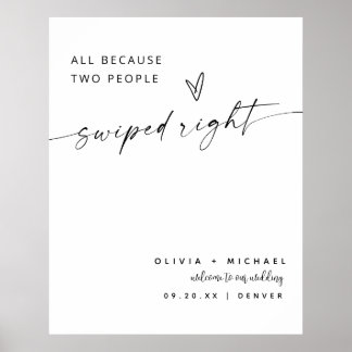 Poster Tout Ça Parce Que Deux Personnes Ont Balayé L'Affi