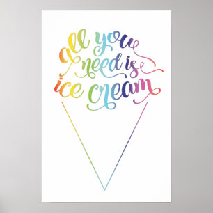 Poster Tout Ce Dont Vous Avez Besoin, C'Est De L'Affiche