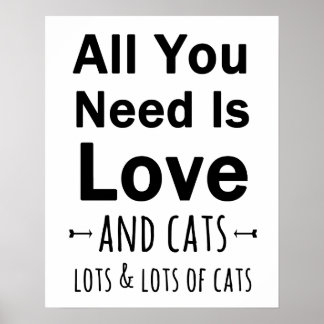 Poster Tout ce dont vous avez besoin, c'est de l'amour...