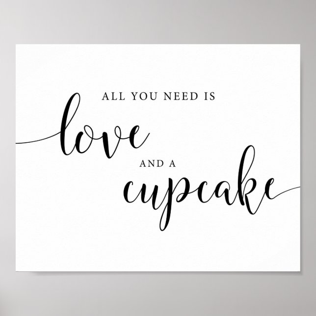 Poster Tout Ce Dont Vous Avez Besoin Est L'Amour Et Un Cu (Devant)