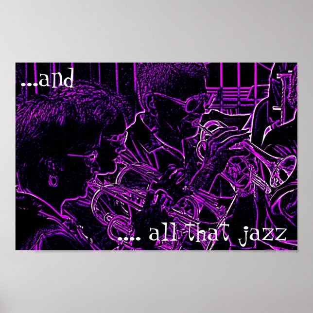 Poster Tout ce jazz (Devant)