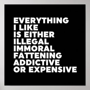 Poster Tout ce que j'aime