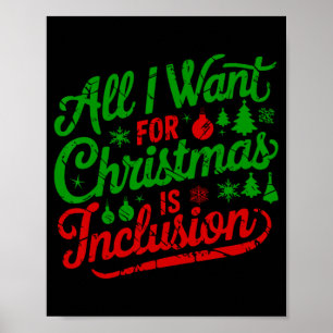Poster Tout ce que je veux pour Noël, c'est l'inclusion E