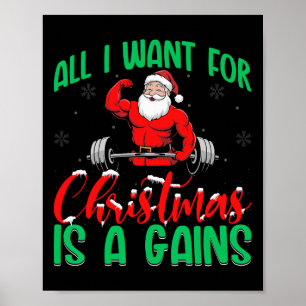 Poster Tout ce que je veux pour Noël est des gains de mus