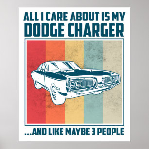 Poster Tout ce qui m'importe est ma Pontiac Gto et comme 