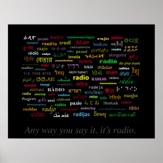 Poster Tout comme vous le dites, c'est Radio II