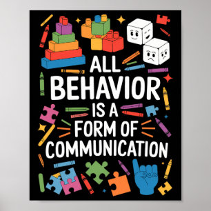 Poster Tout comportement est une forme de communication s