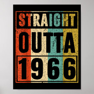 Poster Tout droit sorti de 1966 Classique Naissance de An