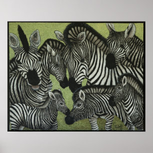 Poster Tout en noir et blanc