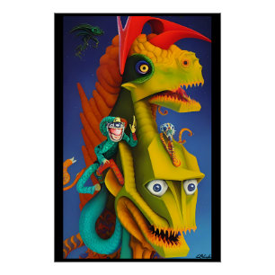 Poster Tout est Lizard-Speak