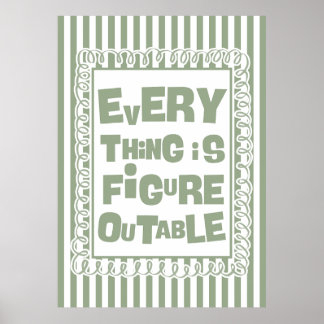 Poster Tout est réalisable