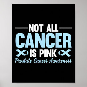Poster Tout le cancer n'est pas rose Conscience du cancer
