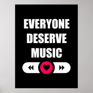 Poster Tout le monde mérite la musique