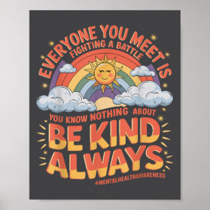 Poster Tout le monde que vous rencontrez se bat dans une