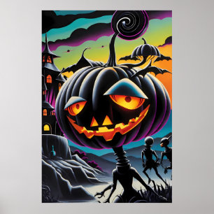 Poster Tout salue le Citrouille-Thing - Ken Gage Art