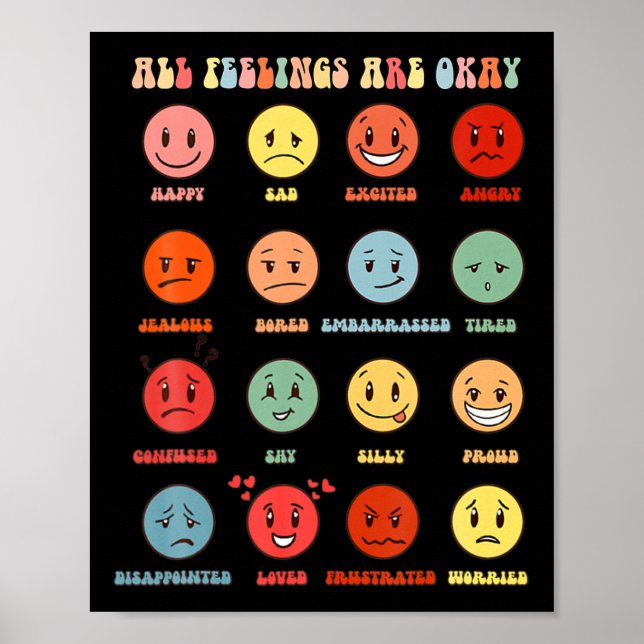 Poster Tout Sent Est Bon La Santé Mentale Est Importante (Devant)