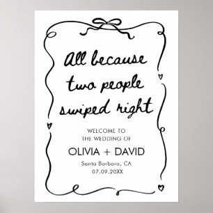 Poster Tout simplement parce que deux personnes ont gliss