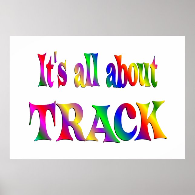 Poster Tout sur Track (Devant)