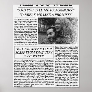 Poster Tout trop bien journal