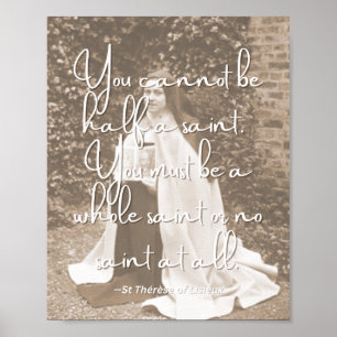 Poster Tout un Saint Print