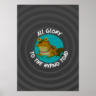 Poster Toute gloire à Hypno Toad Version 2