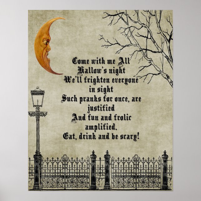 Poster Toute la nuit de Hallow (Devant)