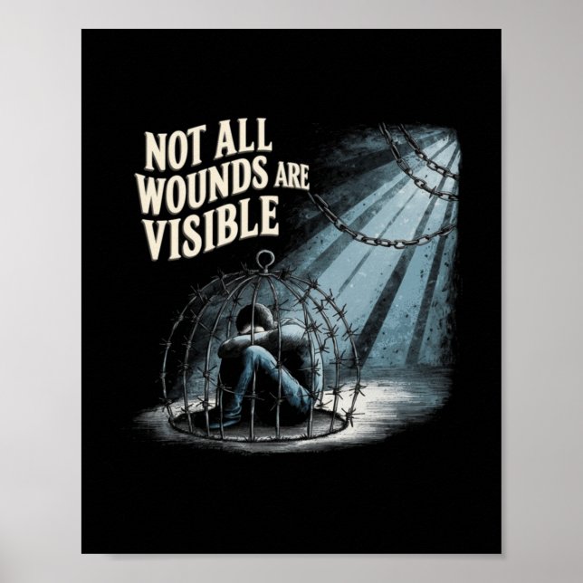 Poster Toutes les blessures ne sont pas visibles_la perso (Devant)