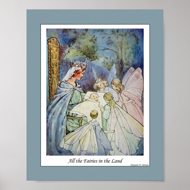 Poster "Toutes les fées du pays" M. Tarrant, 1915 (Devant)