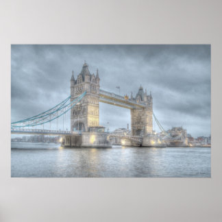 Poster Tower Bridge à Londres