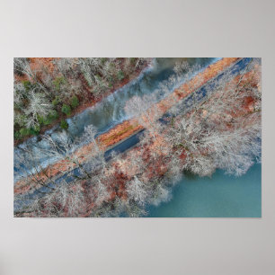 Poster Towpath Park Schuylkill River PA