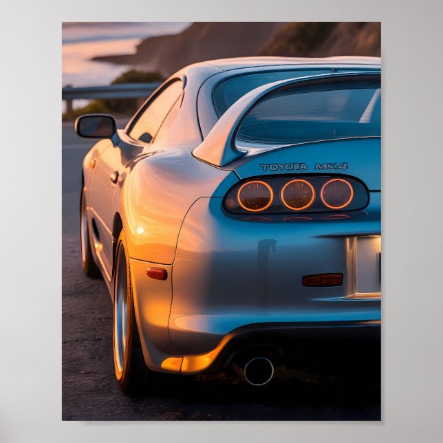 Poster Toyota Supra (Devant)