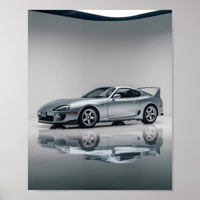 Poster Toyota Supra (Devant)