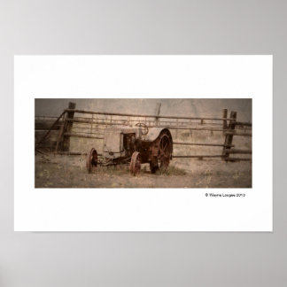 Poster Tracteur