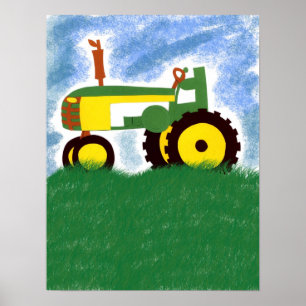 Poster Tracteur