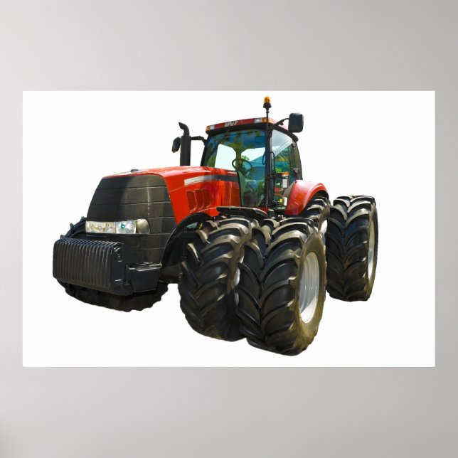 Poster tracteur (Devant)