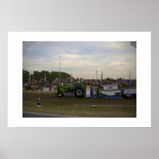 Poster Tracteur Pulling #3