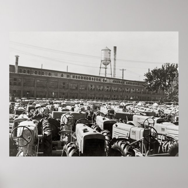 Poster Tracteurs Minneapolis-Moline : 1939 (Devant)